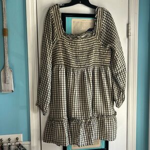 American Eagle plaid dress
